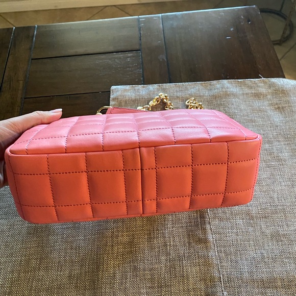 Michael Kors Soho Large Leather Chain Shoulder Bag Tea Rose NWT - Picture 4 of 9